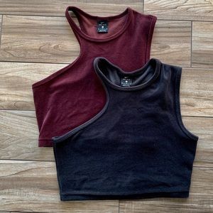 2 for 1!! Nike DRI-FIT Asymmetrical workout tops